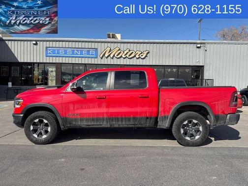 Flame Red Clearcoat 2019 RAM 1500 Rebel