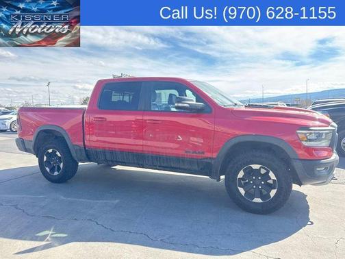 Flame Red Clearcoat 2019 RAM 1500 Rebel