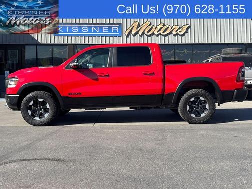 Flame Red Clearcoat 2019 RAM 1500 Rebel
