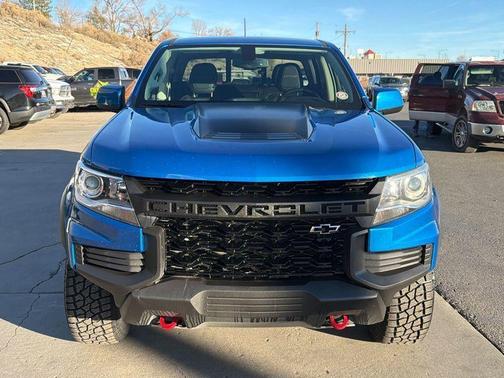 Bright Blue Metallic 2021 Chevrolet Colorado ZR2