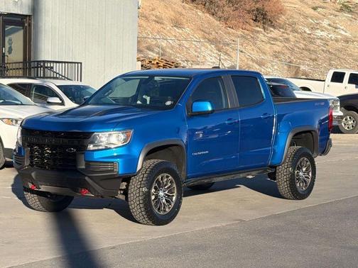Bright Blue Metallic 2021 Chevrolet Colorado ZR2