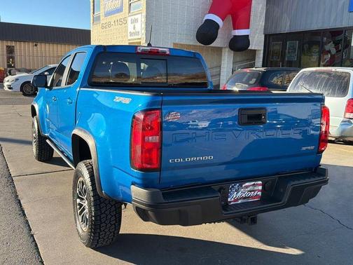 Bright Blue Metallic 2021 Chevrolet Colorado ZR2