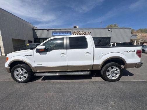 White 2013 Ford F-150 Lariat