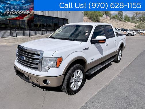 White 2013 Ford F-150 Lariat