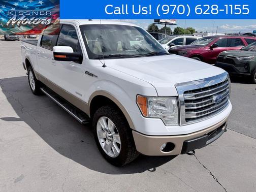 White 2013 Ford F-150 Lariat