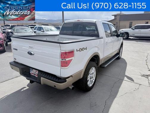 White 2013 Ford F-150 Lariat