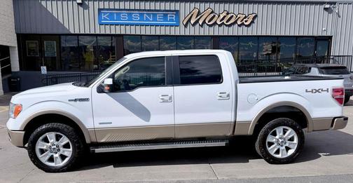 White 2013 Ford F-150 Lariat