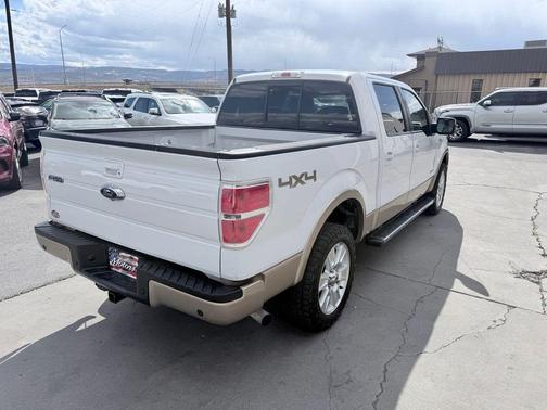 White 2013 Ford F-150 Lariat