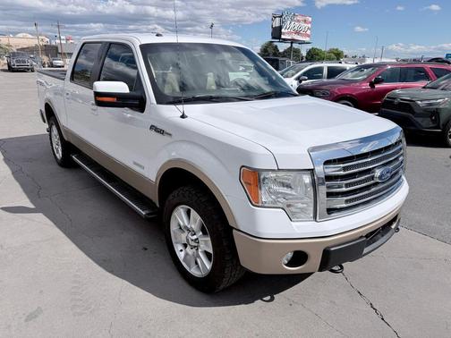 White 2013 Ford F-150 Lariat