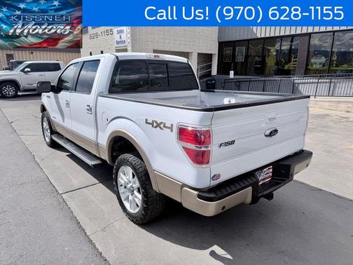 White 2013 Ford F-150 Lariat