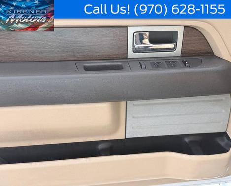 White 2013 Ford F-150 Lariat