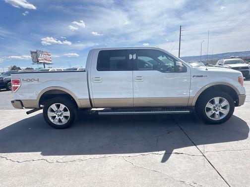 White 2013 Ford F-150 Lariat