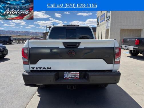 Glacier White 2023 Nissan Titan PRO-4X