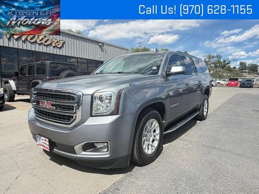 Satin Steel Metallic 2018 GMC Yukon XL SLT