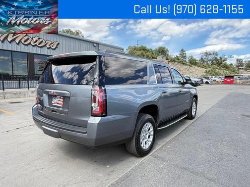 Satin Steel Metallic 2018 GMC Yukon XL SLT