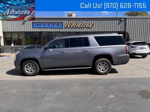 Satin Steel Metallic 2018 GMC Yukon XL SLT