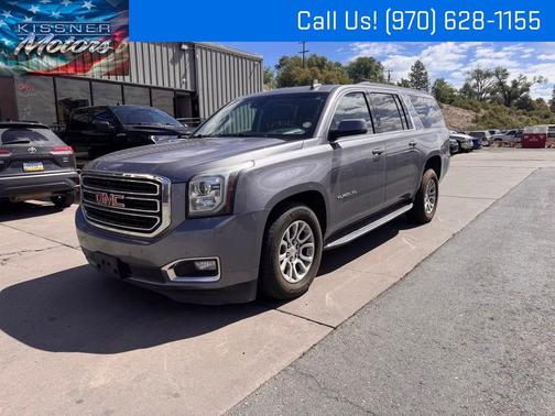 Satin Steel Metallic 2018 GMC Yukon XL SLT