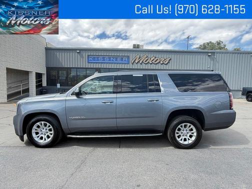 Satin Steel Metallic 2018 GMC Yukon XL SLT