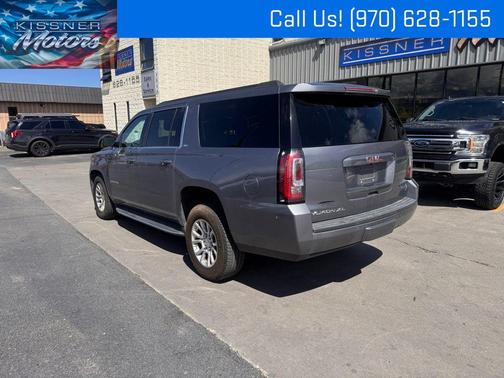Satin Steel Metallic 2018 GMC Yukon XL SLT
