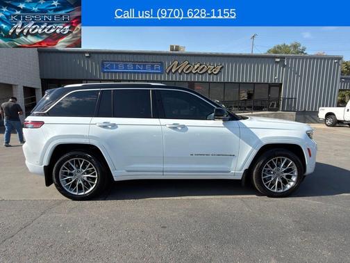 Bright White Clearcoat 2022 Jeep Grand Cherokee 4xe Summit