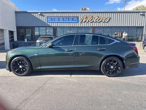 Evergreen Metallic 2021 Cadillac CT5 Premium Luxury AWD