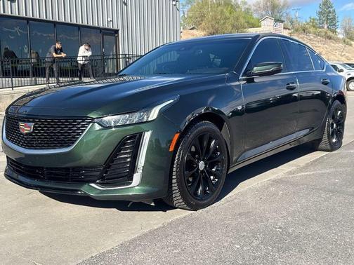 Evergreen Metallic 2021 Cadillac CT5 Premium Luxury AWD
