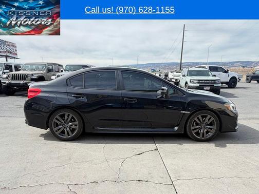 Crystal Black Silica 2017 Subaru WRX Limited