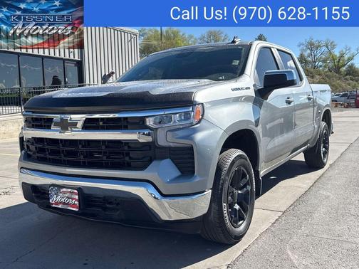 Sterling Gray Metallic 2024 Chevrolet Silverado 1500 LT