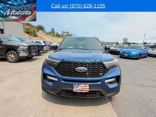 Blue Metallic 2020 Ford Explorer ST