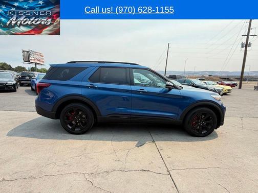 Blue Metallic 2020 Ford Explorer ST