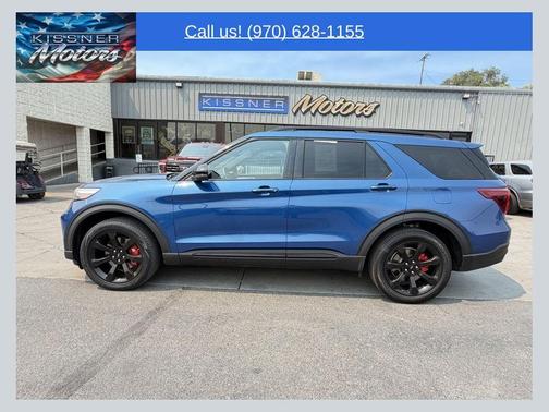 Blue Metallic 2020 Ford Explorer ST