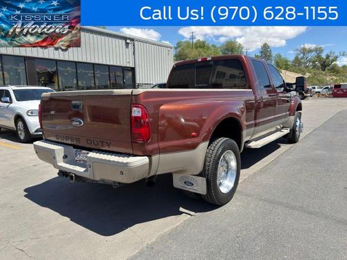 Orange 2008 Ford F-450
