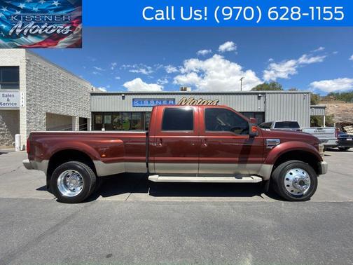 Orange 2008 Ford F-450