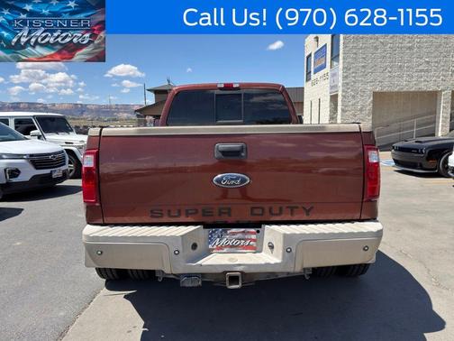 Orange 2008 Ford F-450