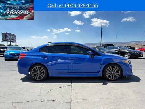 Blue 2017 Subaru WRX Premium