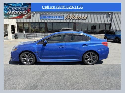 Blue 2017 Subaru WRX Premium