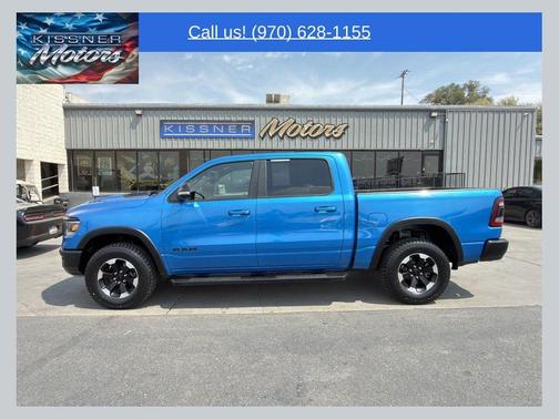 Hydro Blue Pearlcoat 2022 RAM 1500 Rebel