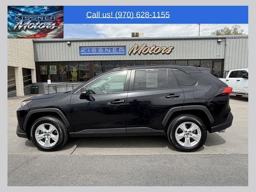 Midnight Black Metallic 2021 Toyota RAV4 XLE