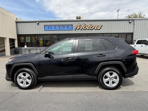 Midnight Black Metallic 2021 Toyota RAV4 XLE