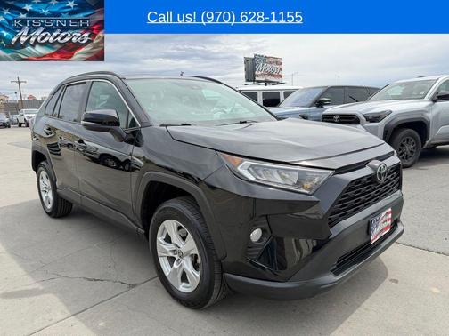 Midnight Black Metallic 2021 Toyota RAV4 XLE
