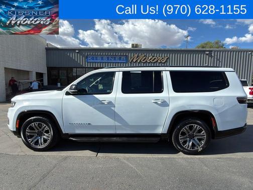 Bright White Clearcoat 2023 Jeep Wagoneer L Series II