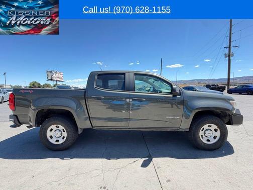 Deepwood Green Metallic 2018 Chevrolet Colorado WT