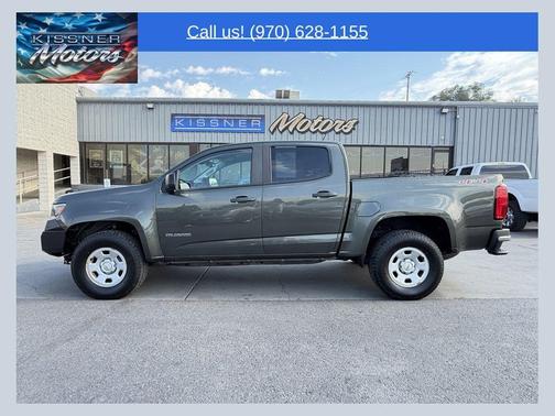 Deepwood Green Metallic 2018 Chevrolet Colorado WT