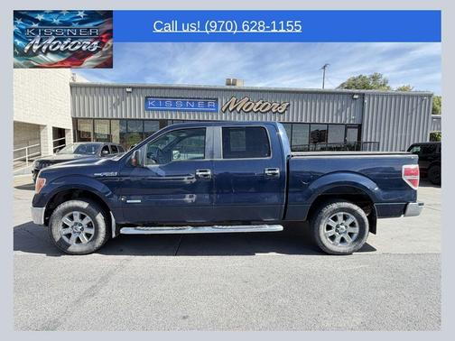 Blue 2013 Ford F-150 XLT