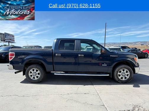 Blue 2013 Ford F-150 XLT