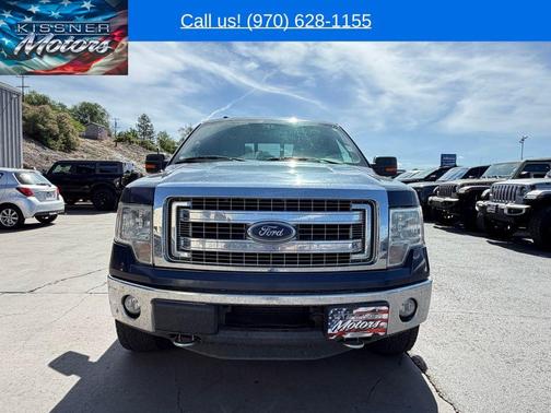 Blue 2013 Ford F-150 XLT