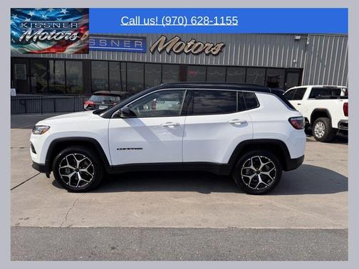 Bright White Clearcoat 2025 Jeep Compass Limited