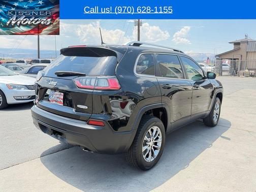 Diamond Black 2021 Jeep Cherokee Latitude Lux