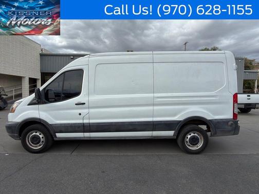 Oxford White 2019 Ford Transit-250 148 WB Medium Roof Cargo