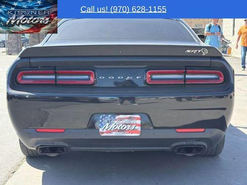 Pitch Black Clearcoat 2019 Dodge Challenger SRT Hellcat